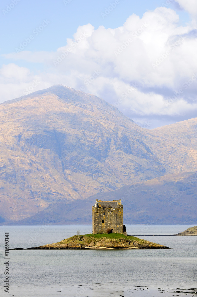 Stalker Castle in Scotland