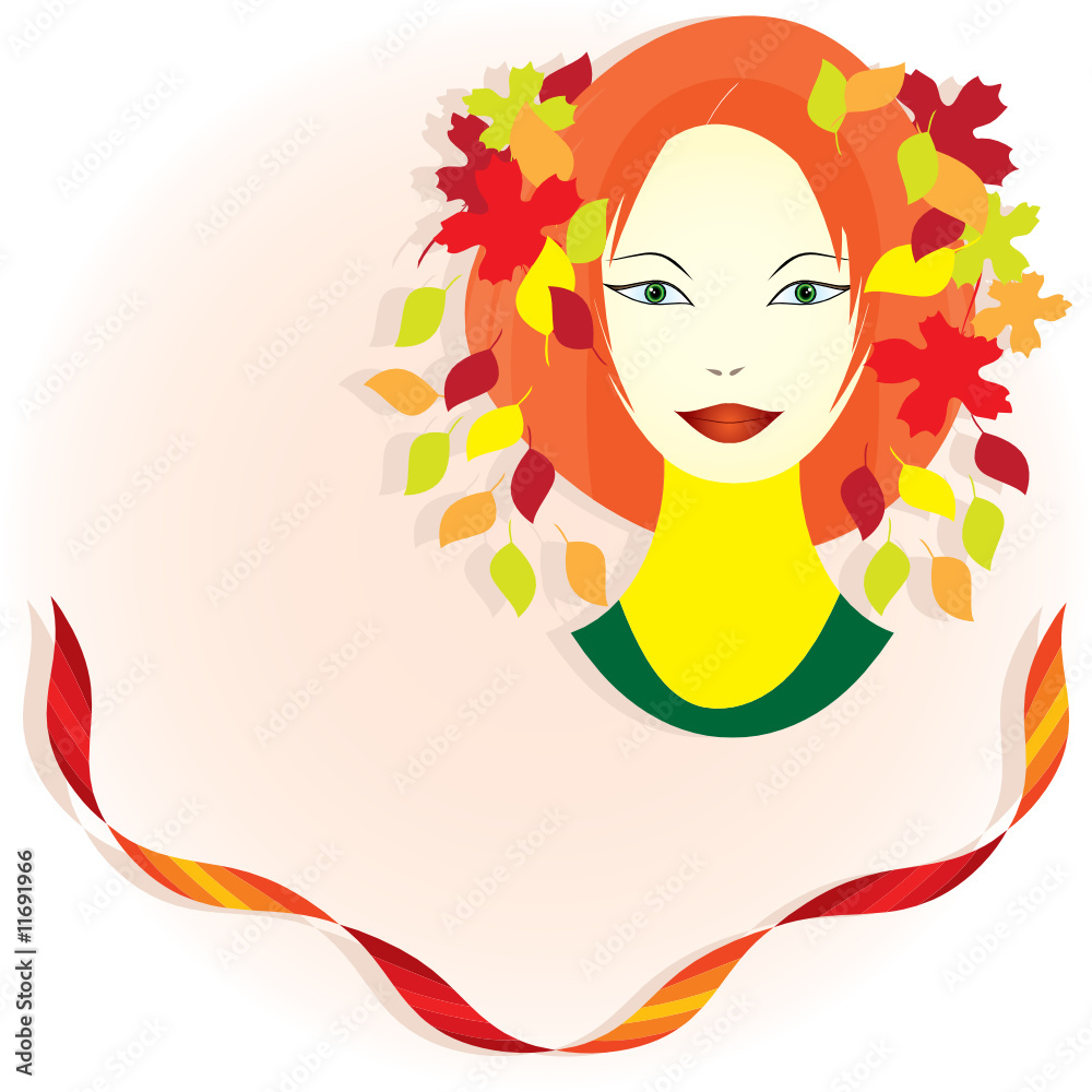 Woman of autumn Woman of autumn