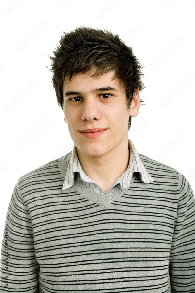 young casual man portrait
