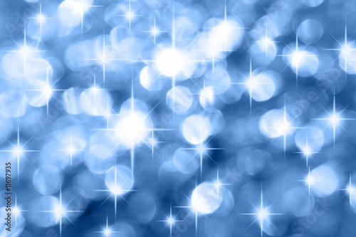 Blue holiday background