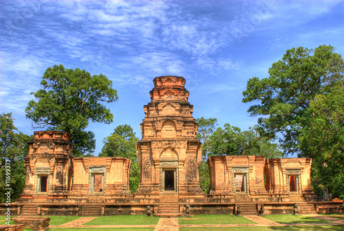 ancient temple in angkor wat