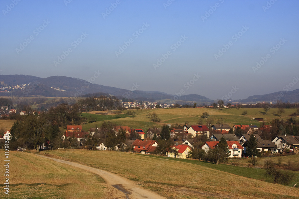 Blick auf Fuerth-Fahrenbach