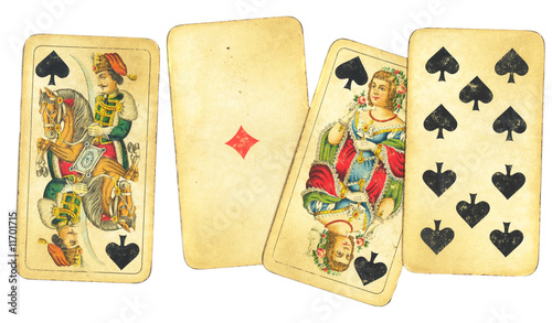 Assortment of Vintage Playing Cards