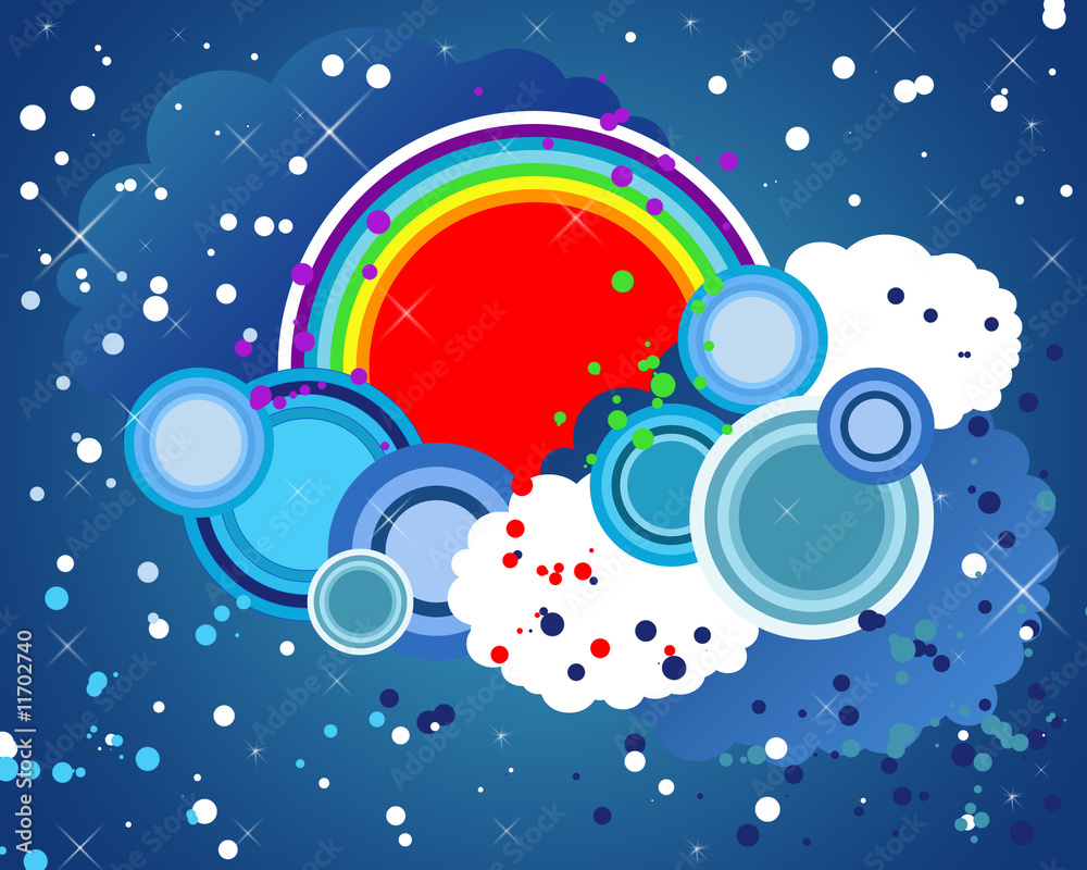 Obraz premium Colorful abstract background