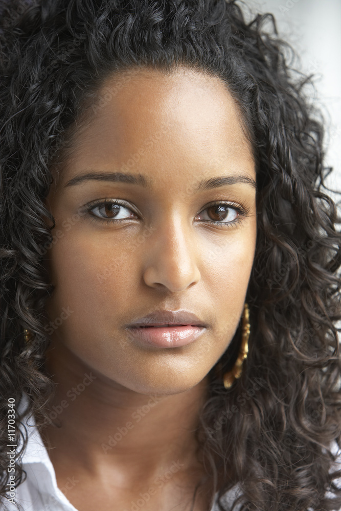 Portrait Of Young Woman Portrait Of Young Woman