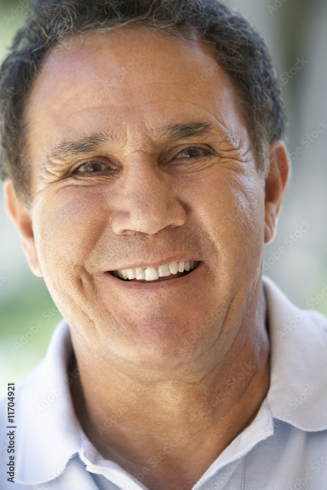 Portrait Of Senior Man Smiling At The Camera Portrait Of Senior Man Smiling At The Camera