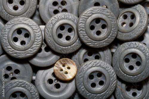 Grey old buttons