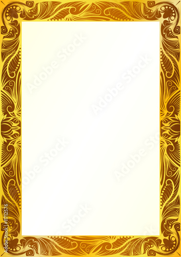 gold frame