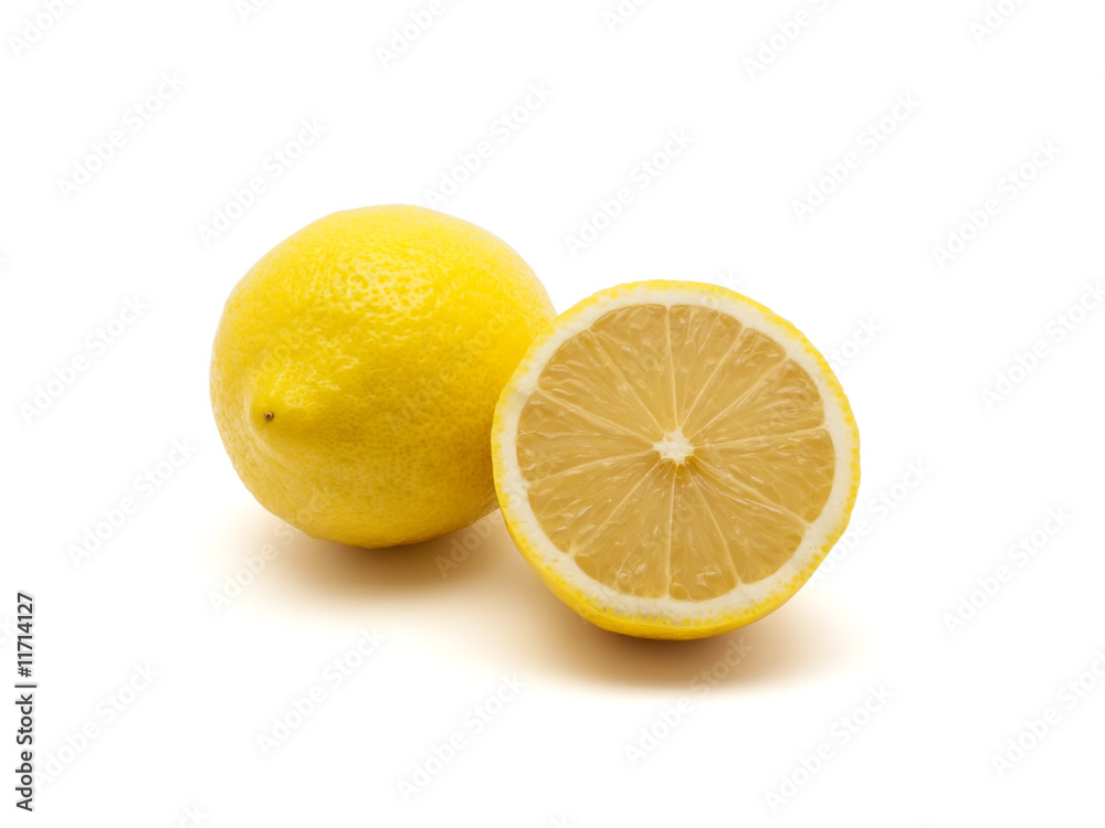 Fresh and juicy lemons