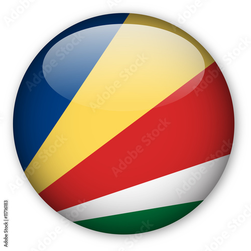 Seychelles Flag button Free Download Seychelles Flag button - GFXLoad