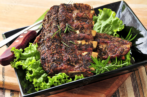 Spare rib dinner
