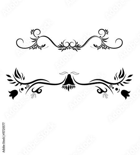 floral element -  vector