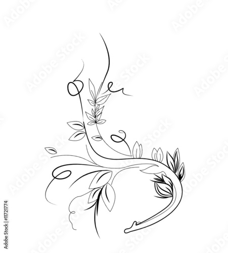 floral element -  vector