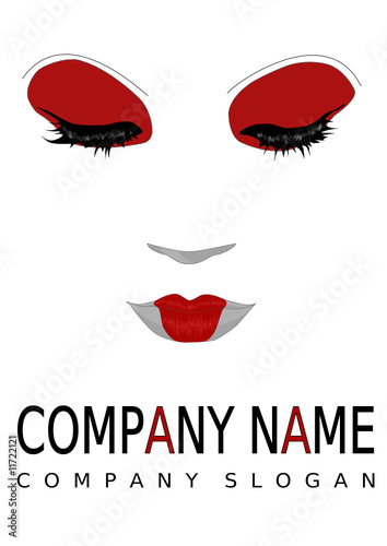 Girl silhuette Logo