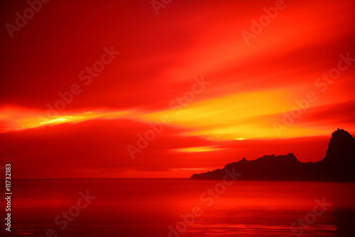 Karekare Beach Sunset © Mark Baskett
