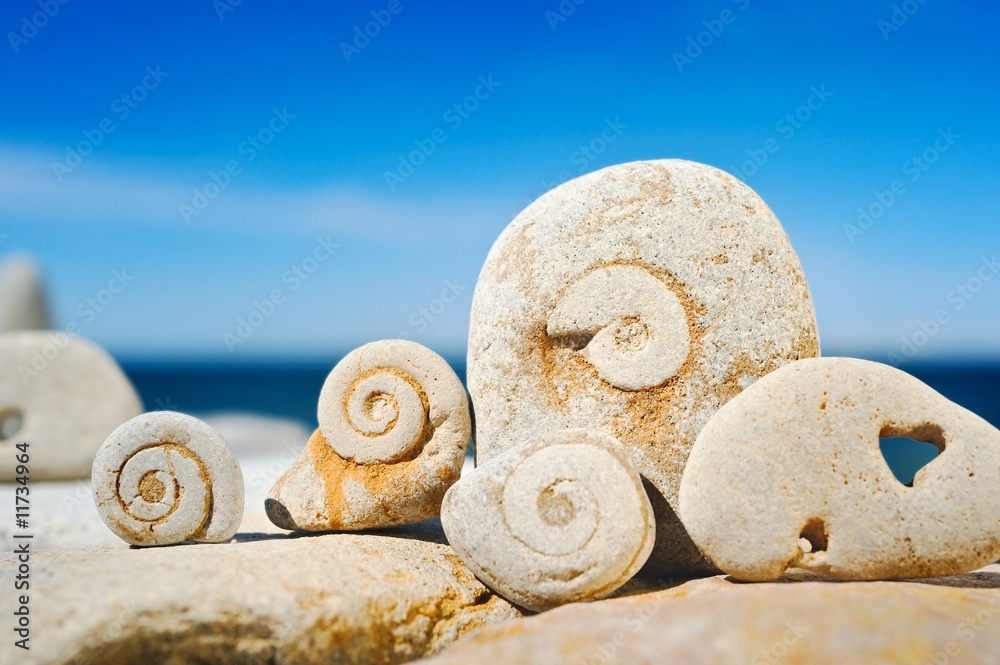 Stone spirals