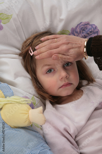 enfant malade