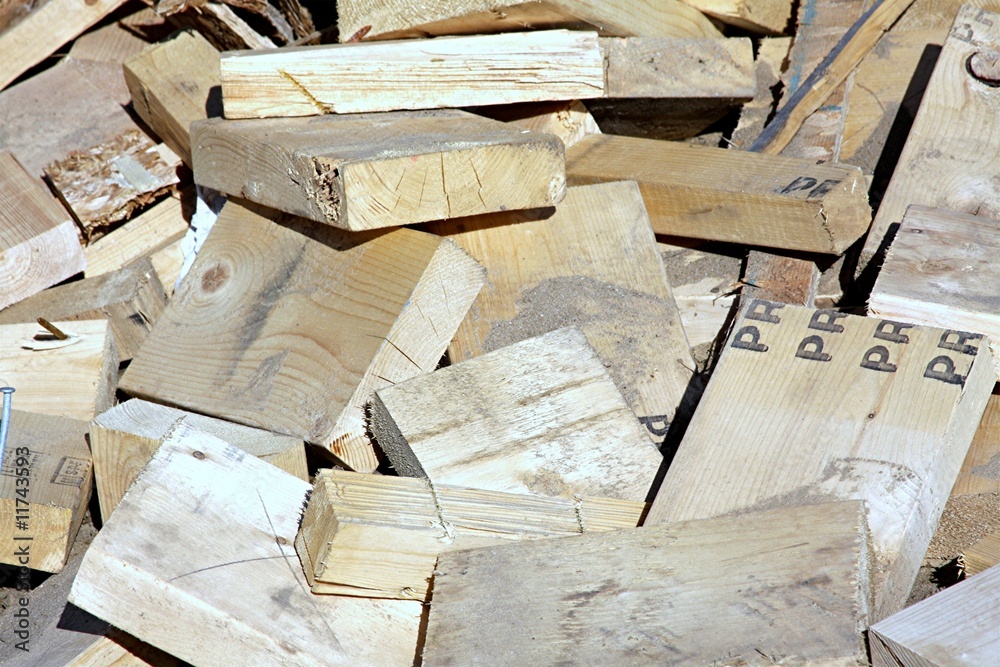 wood pile