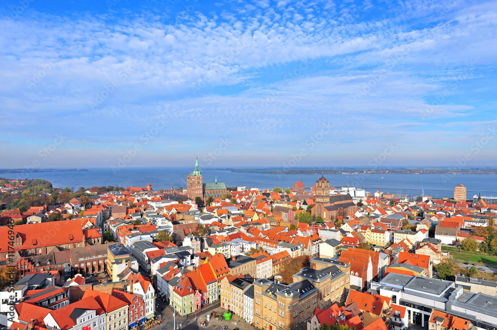 Obraz premium Stralsund, Altstadt