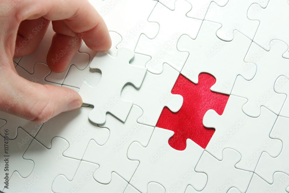 Fototapeta premium puzzle