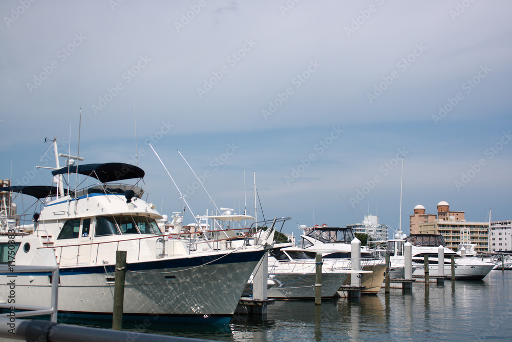 Fototapeta premium Boats in Florida