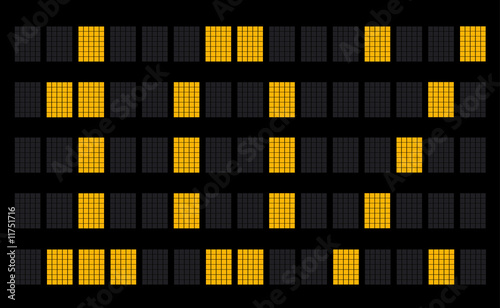 Dot Matrix Wall Board - 10%
