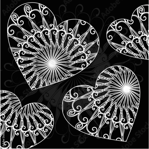 Ornament Herz Illustration