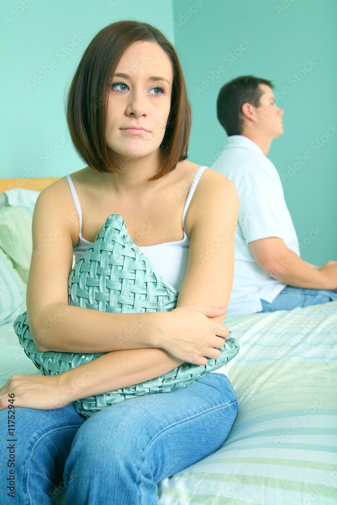 Caucasian Couple Have A Fight Not Getting Along Caucasian Couple Have A Fight Not Getting Along