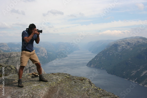 Auf Fotojagd am Lyse Fjord - Norwegen