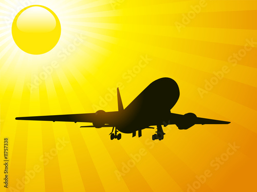 plane landing