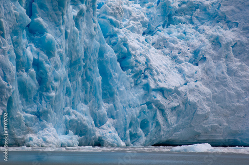 Ice wall of glacier Perito Moreno