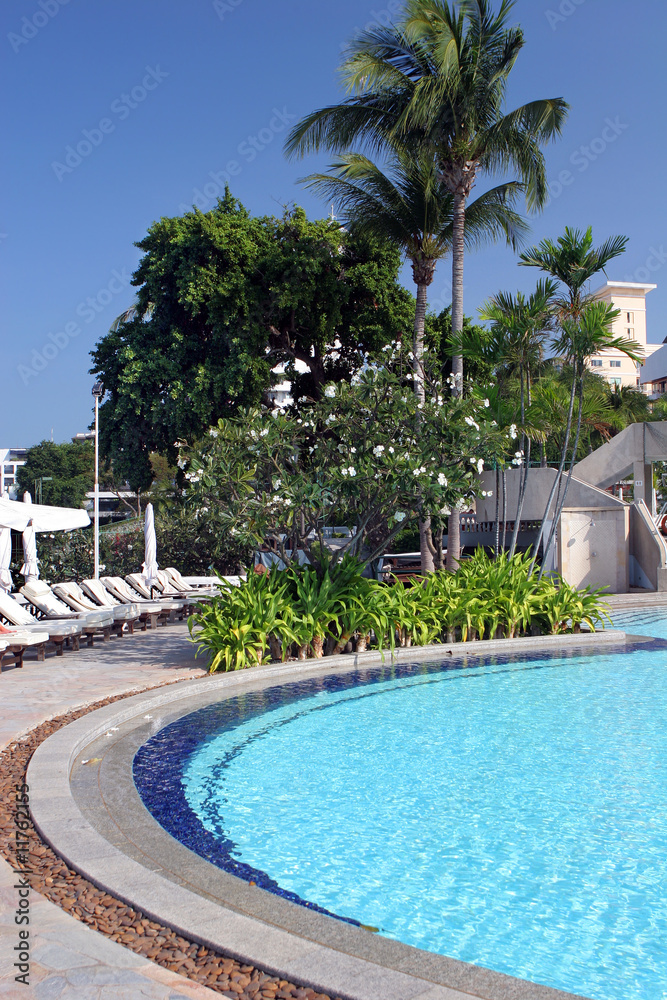 Tropical hotel