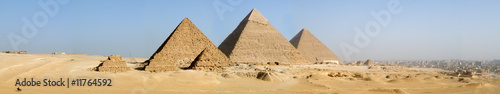 The Giza Pyramids Panorama #11764592