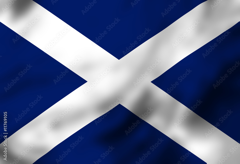 Obraz premium Scottish flag
