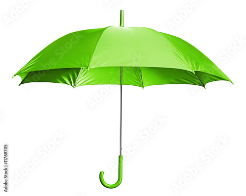Bright Green Umbrella