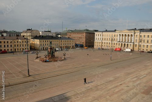 Place principale d'Helsinki, Finlande