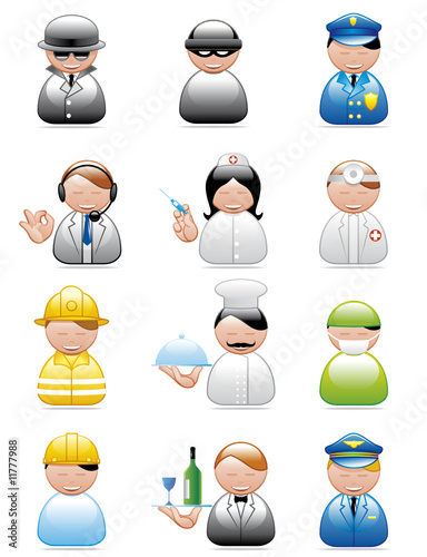 Ocupations icons
