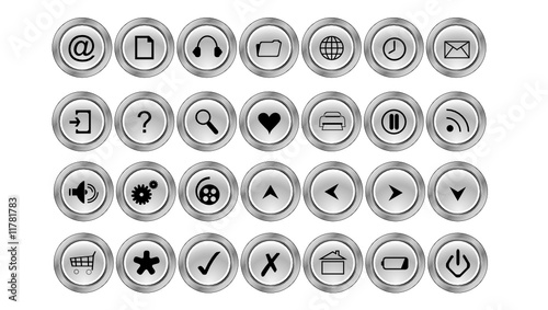 web buttons