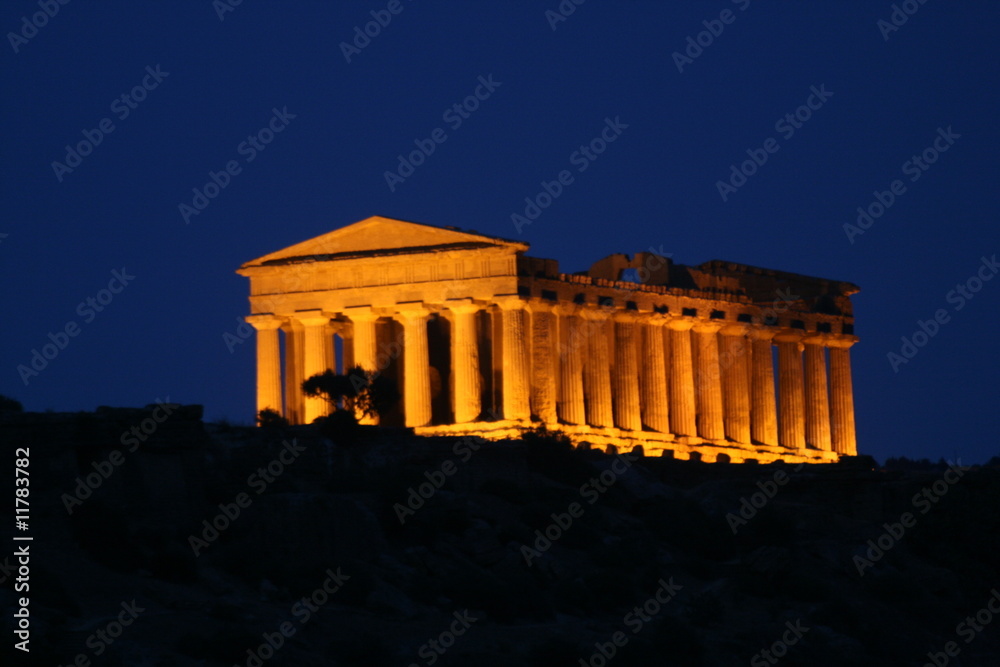 Naklejka premium Agrigento Tempel