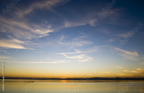 Atardecer en l Albufera