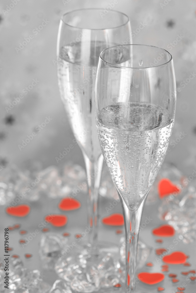 Champagne with Hearts Champagne with Hearts
