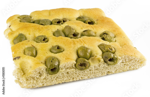Focaccia con Olive 2