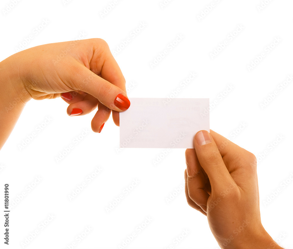 Obraz premium businesscard