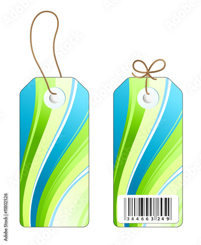 étiquette déco