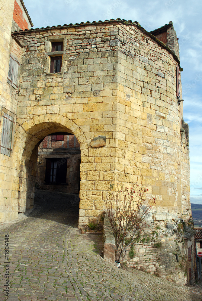 Porte Ancienne à Cordes-Sur-Ciel