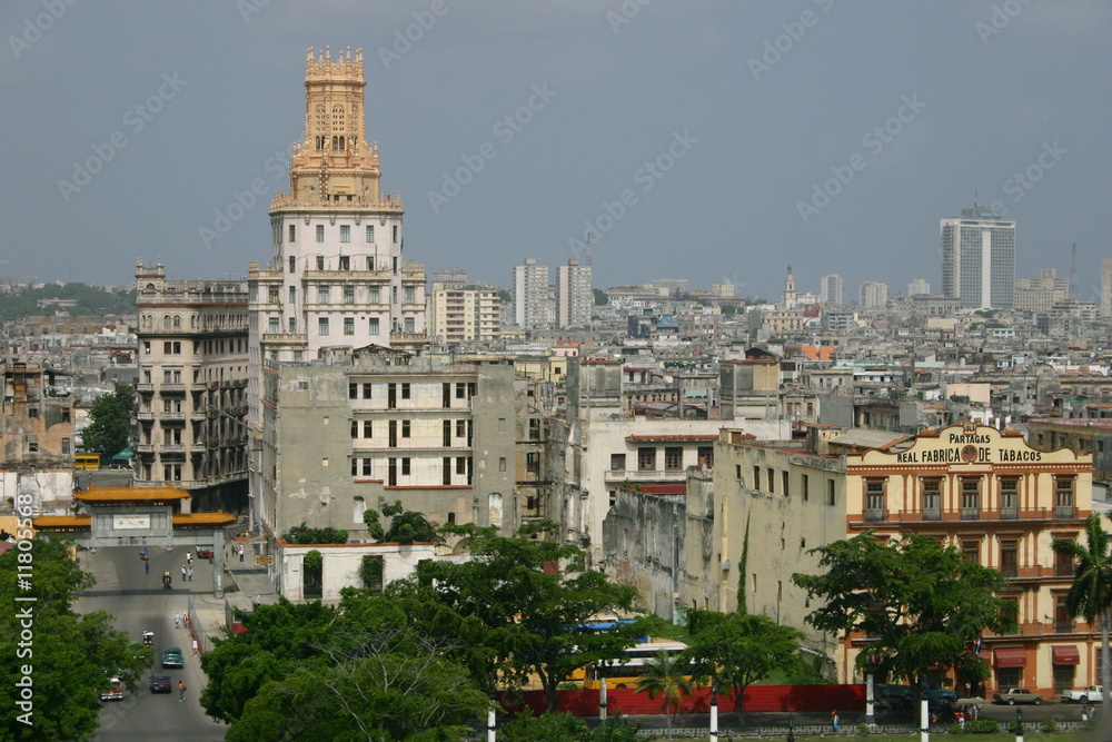 vue de la Havane à Cuba