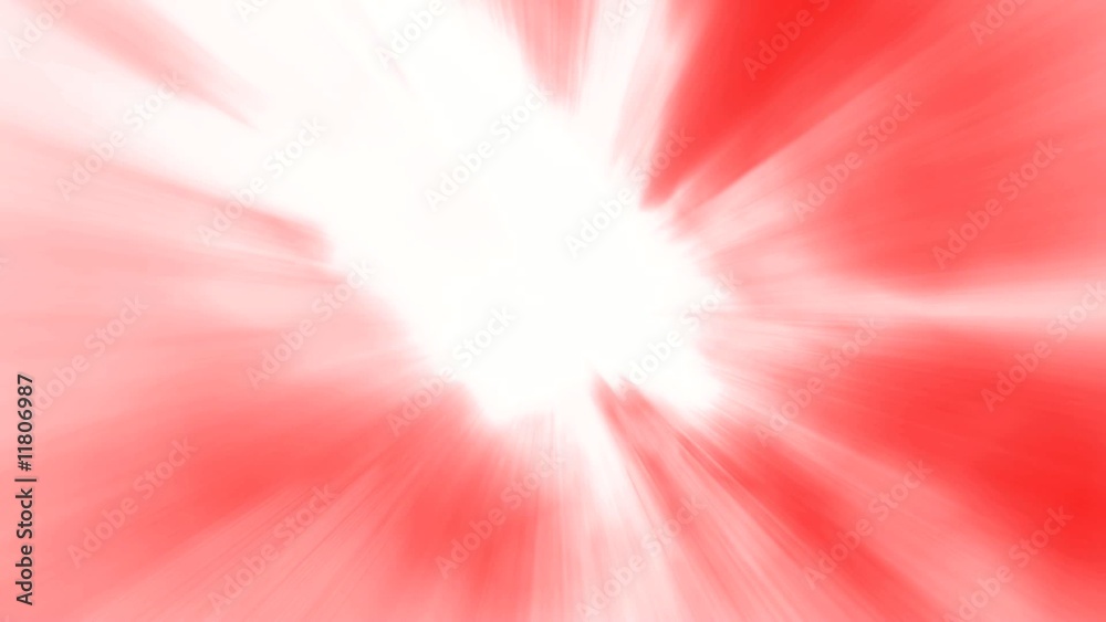 Abstrakte Animation aus rotem Licht