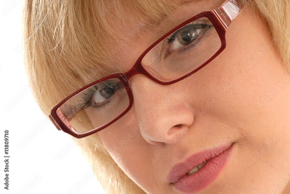 cute girl in eyeglasses / spectacles cute girl in eyeglasses / spectacles