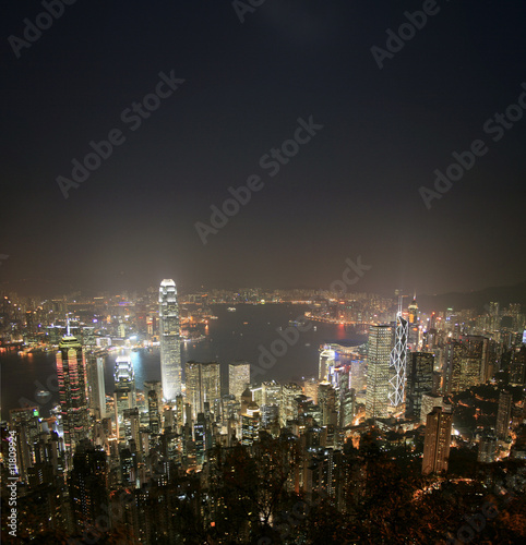 Hongkong Skyline at night © XtravaganT
