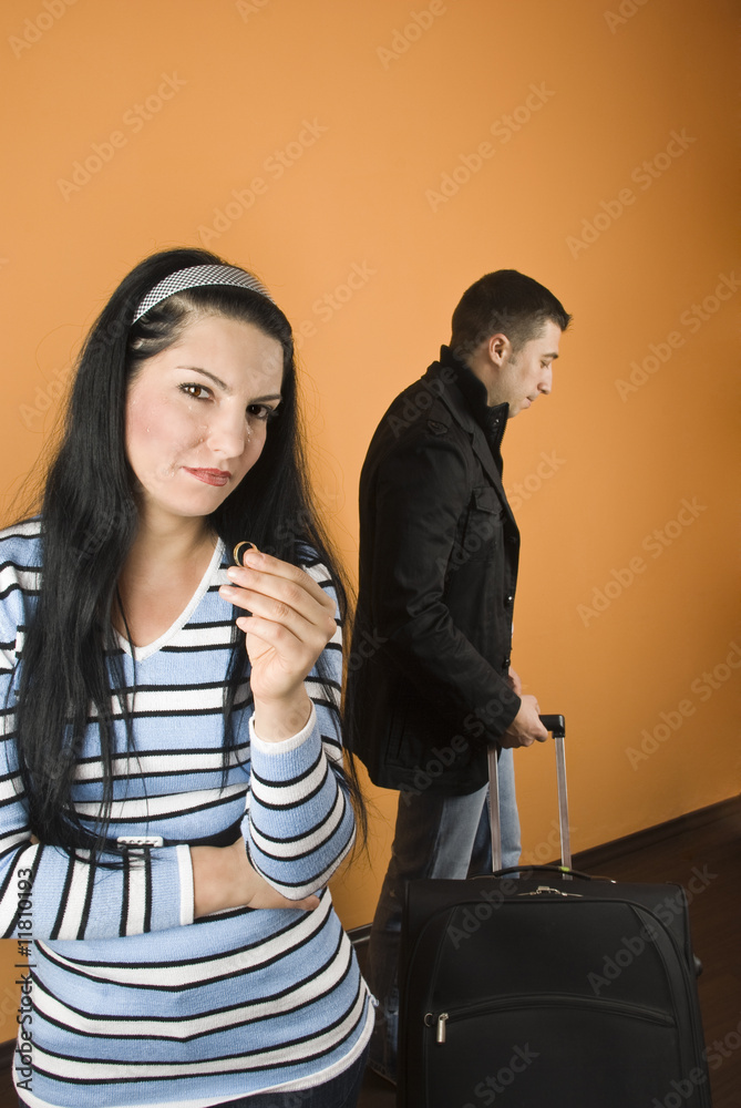 Fototapeta premium Divorce